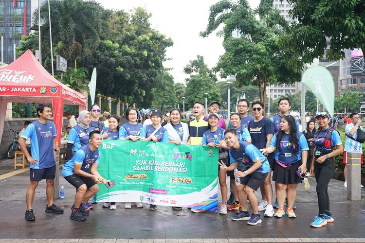 Race photo from Road to BAF Lions Run 2024