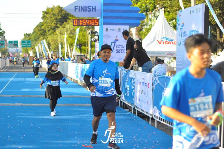Race photo from Jabar Run 10K 2024