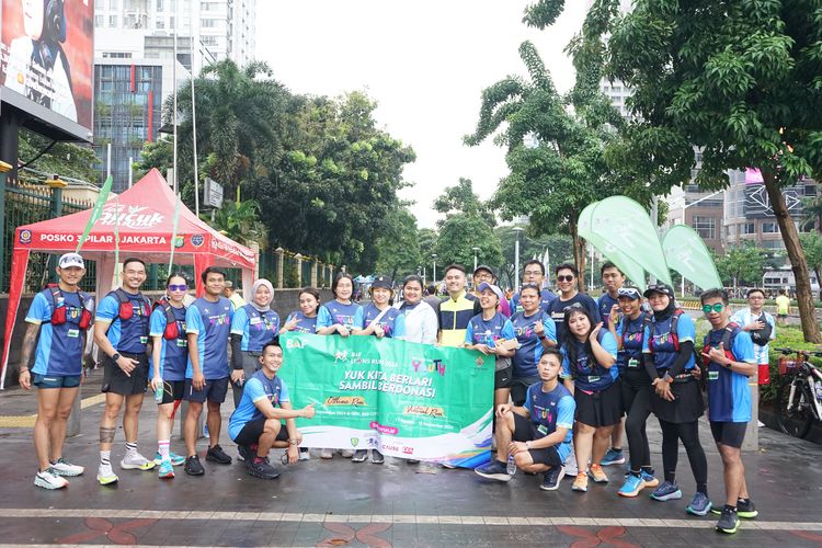 Race photo from Road to BAF Lions Run 2024