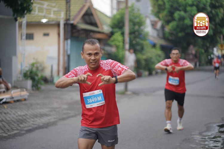 Race photo from Kediri Half Marathon 2025