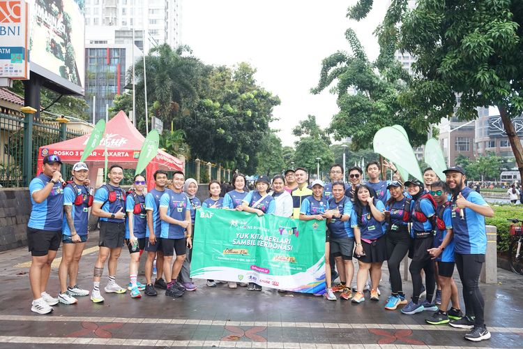 Race photo from Road to BAF Lions Run 2024