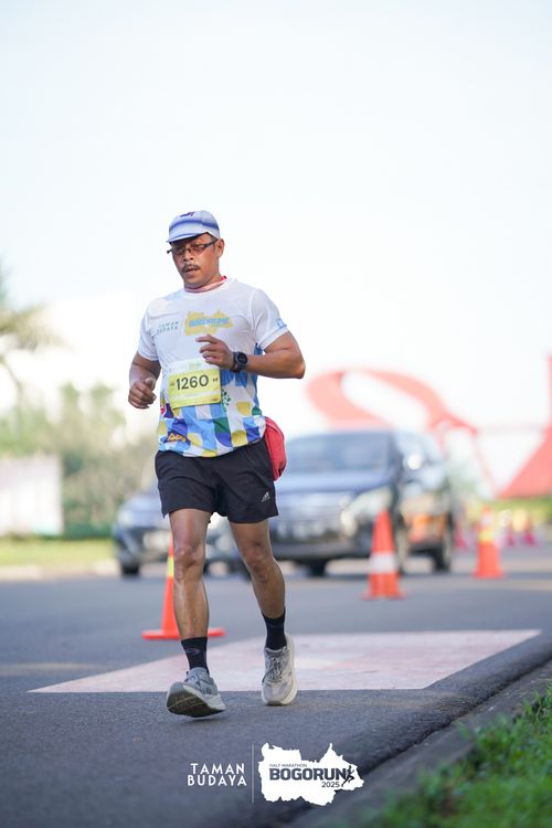 Race photo from Taman Budaya x BOGORUN 2025