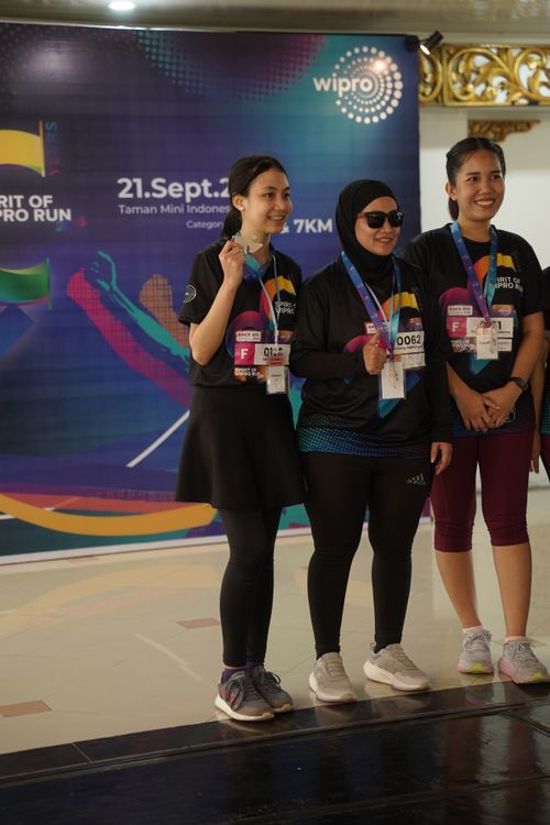 Race photo from WIPRO RUN 2025 - Vitalis Unza 20th Anniversary