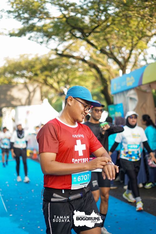 Race photo from Taman Budaya x BOGORUN 2025