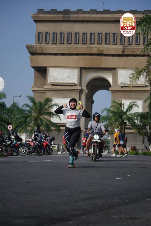 Race photo from Kediri Half Marathon 2025