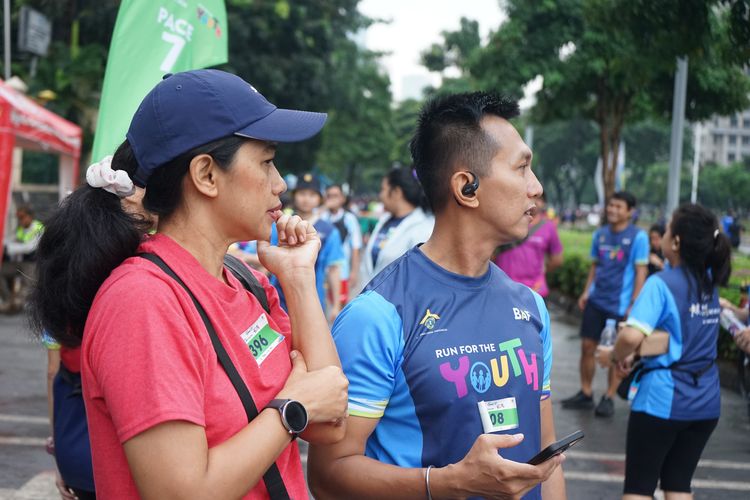 Race photo from Road to BAF Lions Run 2024