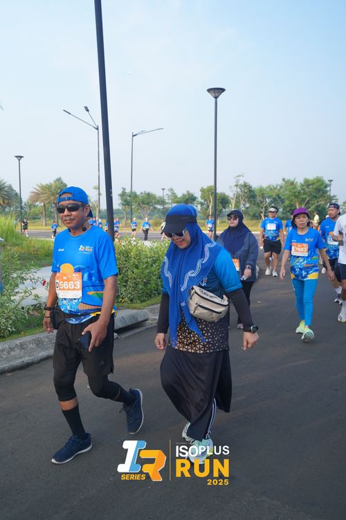 Race photo from ISOPLUS RUN 2025 - JAKARTA