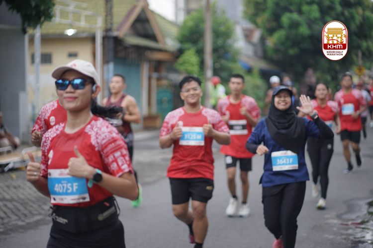Race photo from Kediri Half Marathon 2025