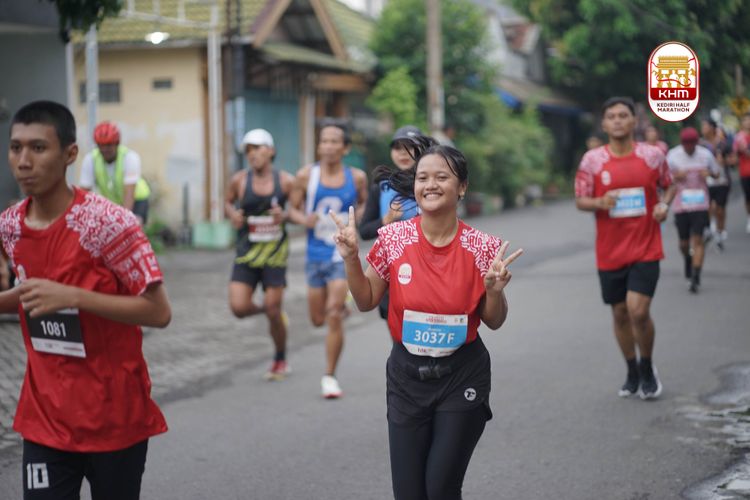 Race photo from Kediri Half Marathon 2025