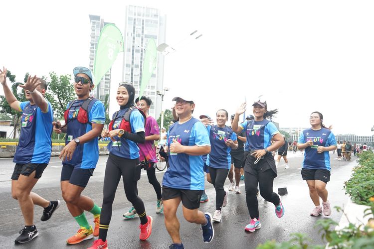 Race photo from Road to BAF Lions Run 2024