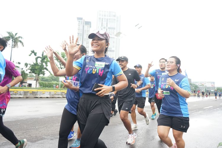 Race photo from Road to BAF Lions Run 2024
