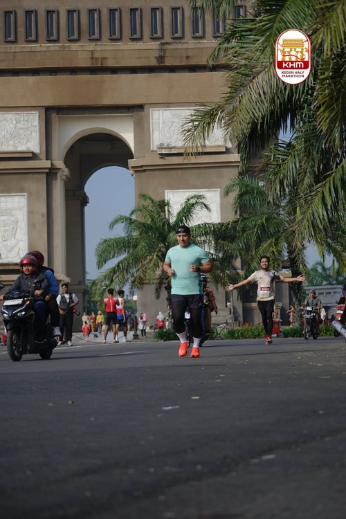 Race photo from Kediri Half Marathon 2025