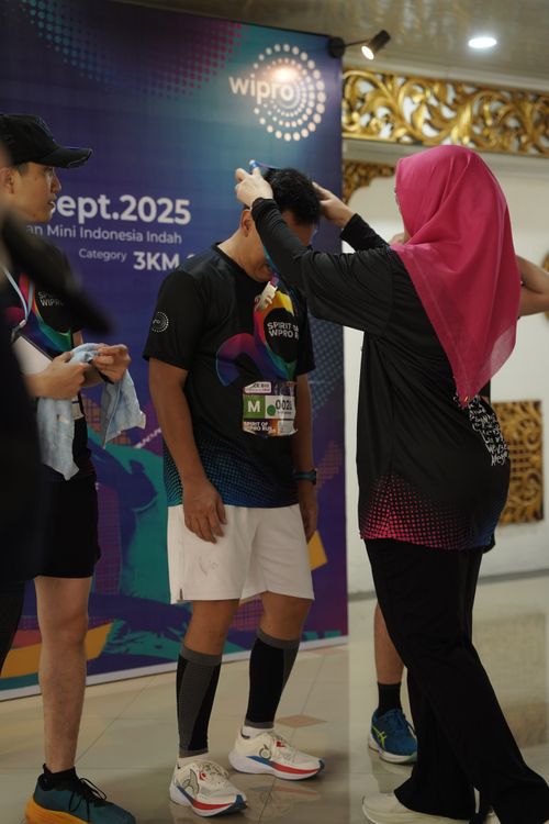 Race photo from WIPRO RUN 2025 - Vitalis Unza 20th Anniversary
