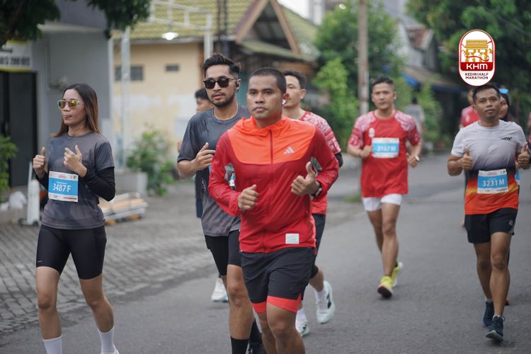 Race photo from Kediri Half Marathon 2025