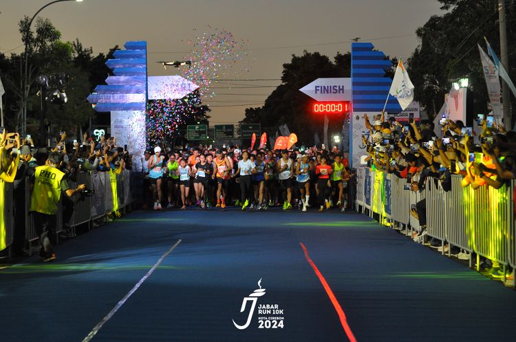 Race photo from Jabar Run 10K 2024