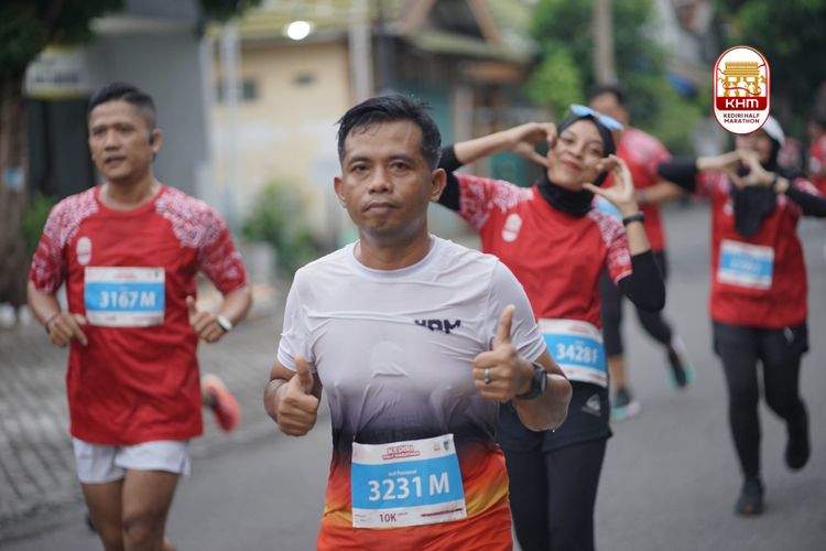 Race photo from Kediri Half Marathon 2025