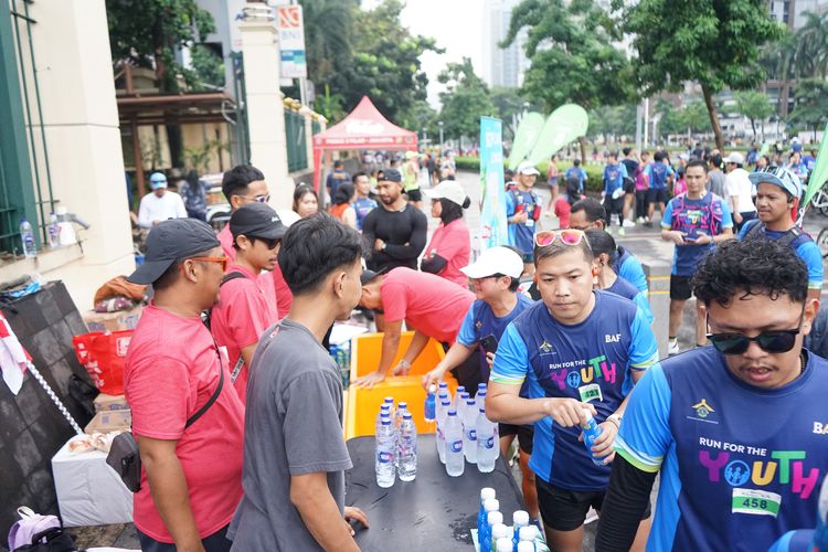 Race photo from Road to BAF Lions Run 2024