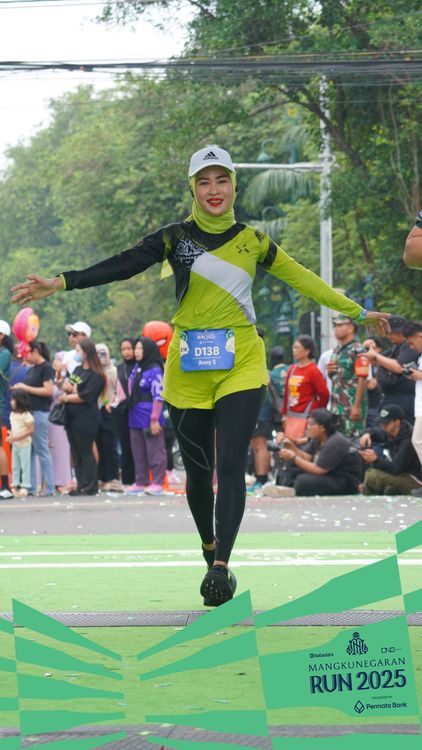Race photo from Mangkunegaran Run 2025