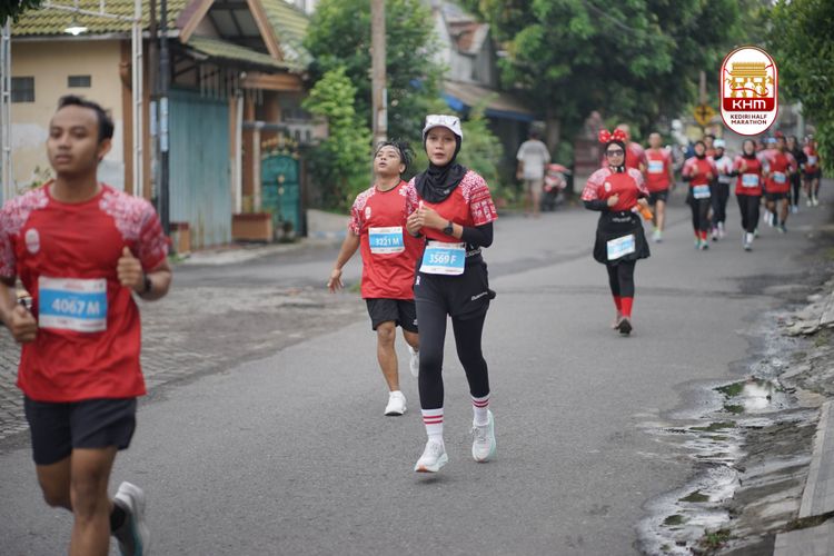 Race photo from Kediri Half Marathon 2025