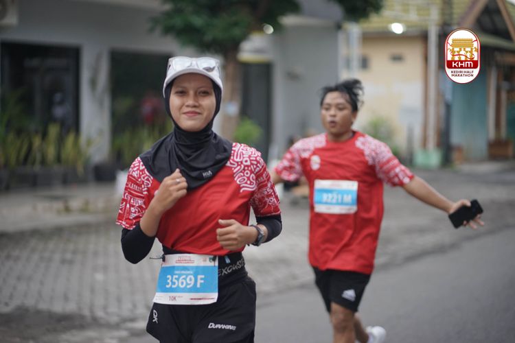 Race photo from Kediri Half Marathon 2025