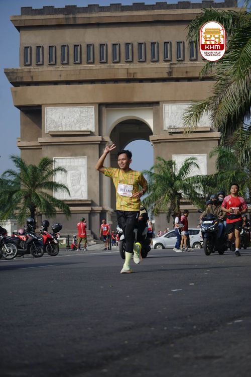 Race photo from Kediri Half Marathon 2025