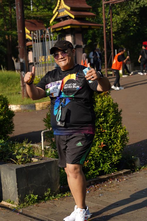Race photo from WIPRO RUN 2025 - Vitalis Unza 20th Anniversary