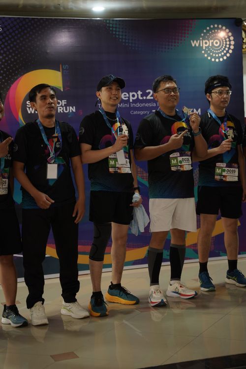 Race photo from WIPRO RUN 2025 - Vitalis Unza 20th Anniversary