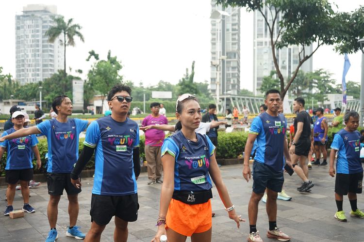 Race photo from Road to BAF Lions Run 2024