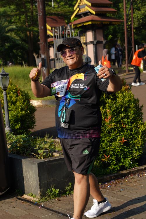 Race photo from WIPRO RUN 2025 - Vitalis Unza 20th Anniversary