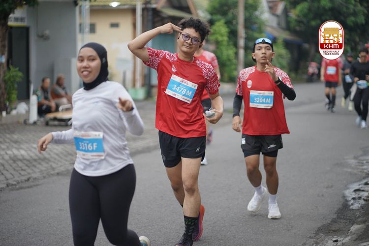 Race photo from Kediri Half Marathon 2025