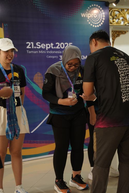 Race photo from WIPRO RUN 2025 - Vitalis Unza 20th Anniversary