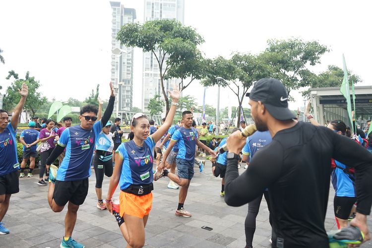 Race photo from Road to BAF Lions Run 2024