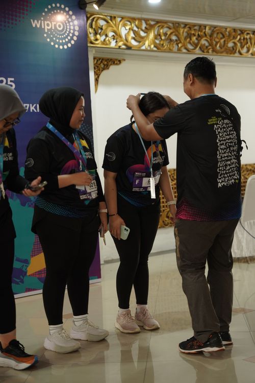 Race photo from WIPRO RUN 2025 - Vitalis Unza 20th Anniversary