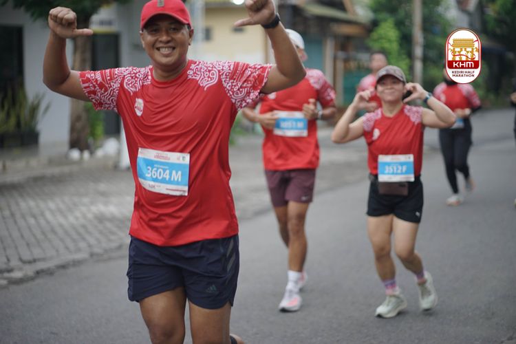 Race photo from Kediri Half Marathon 2025
