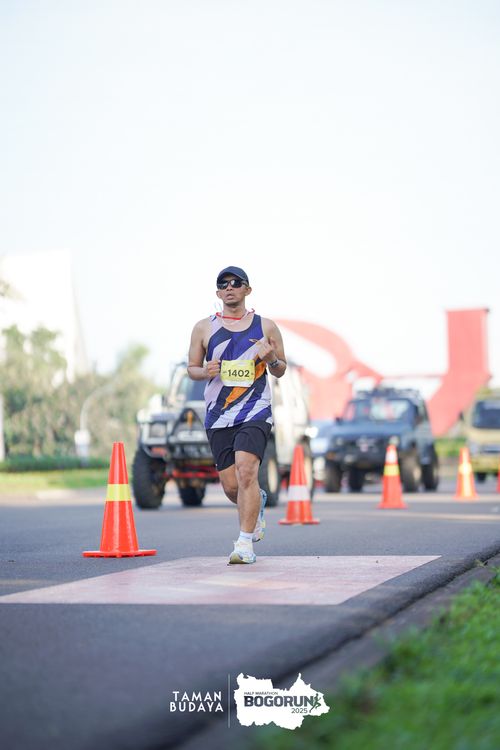 Race photo from Taman Budaya x BOGORUN 2025