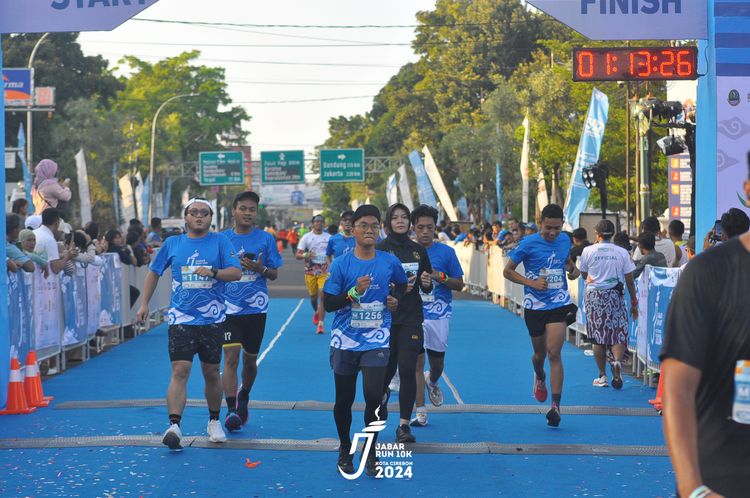 Race photo from Jabar Run 10K 2024