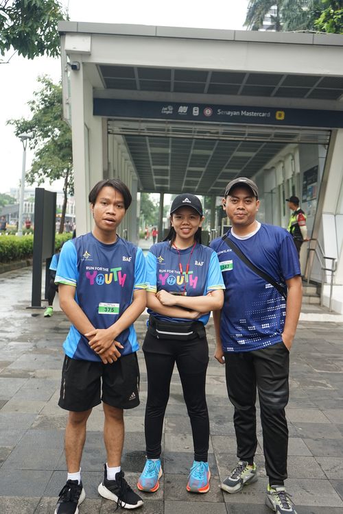 Race photo from Road to BAF Lions Run 2024