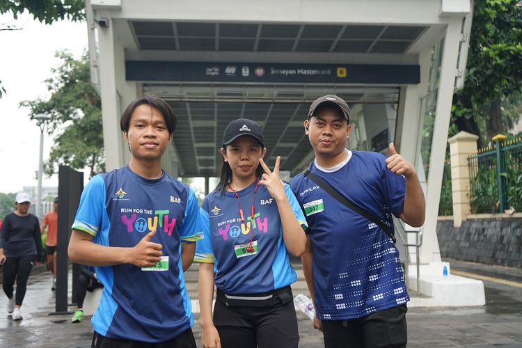 Race photo from Road to BAF Lions Run 2024