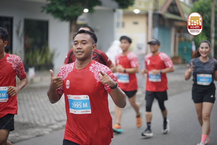 Race photo from Kediri Half Marathon 2025