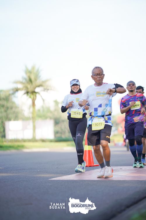 Race photo from Taman Budaya x BOGORUN 2025