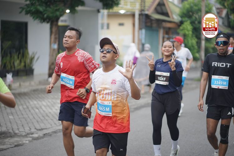 Race photo from Kediri Half Marathon 2025