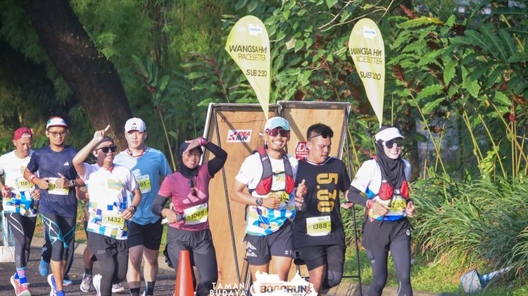 Race photo from Taman Budaya x BOGORUN 2025