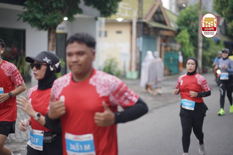 Race photo from Kediri Half Marathon 2025