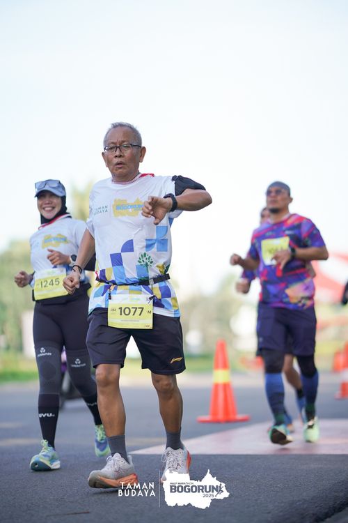 Race photo from Taman Budaya x BOGORUN 2025