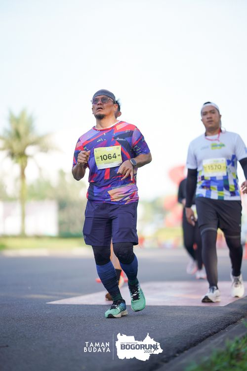 Race photo from Taman Budaya x BOGORUN 2025