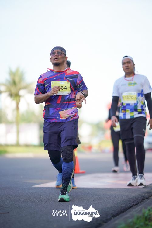 Race photo from Taman Budaya x BOGORUN 2025