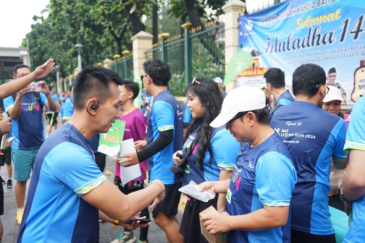 Race photo from Road to BAF Lions Run 2024