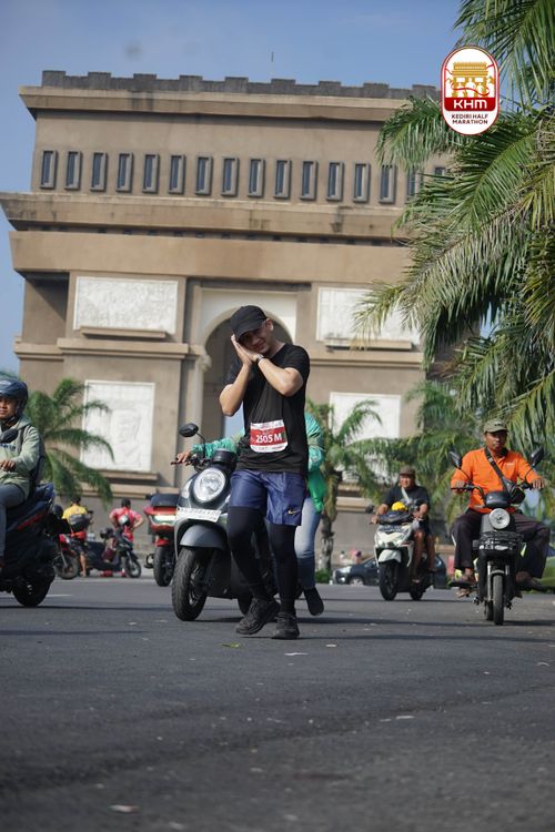 Race photo from Kediri Half Marathon 2025