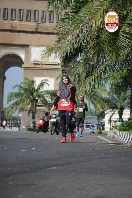 Race photo from Kediri Half Marathon 2025