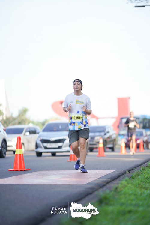 Race photo from Taman Budaya x BOGORUN 2025